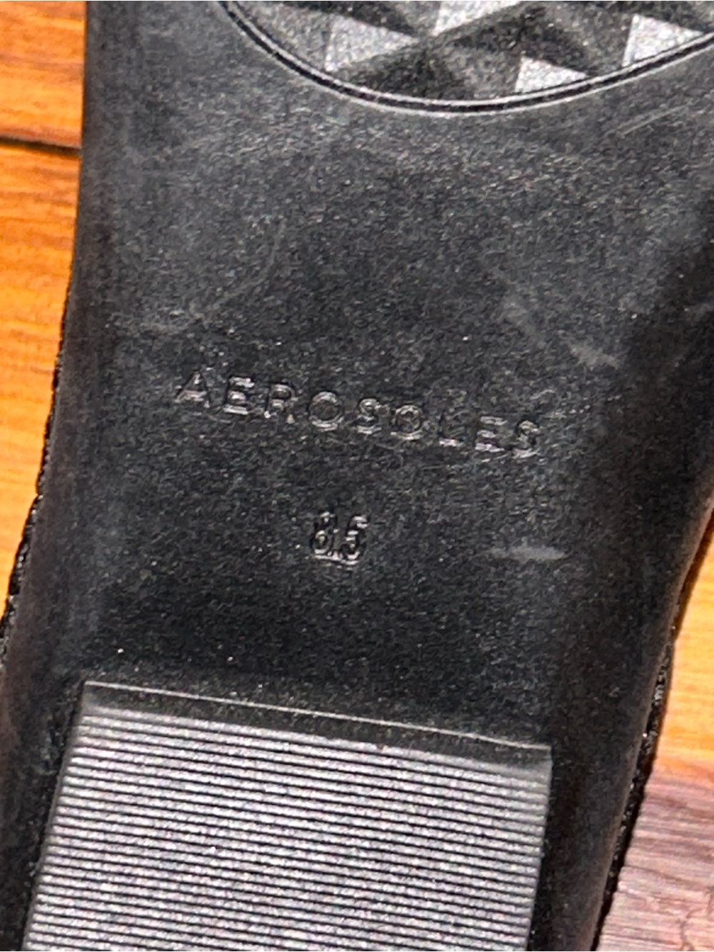 AEROSOLES Point Knit Danielle Ballet Flat Shoes - Picture 6 of 8